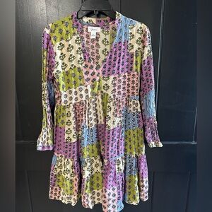 Patchwork Floral Women's Top